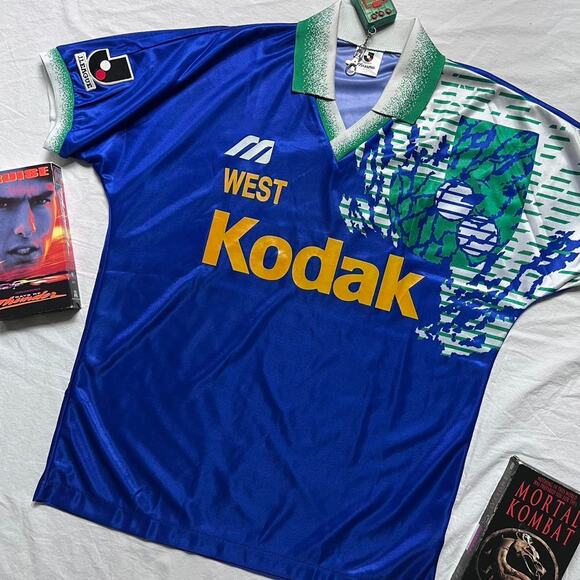 Vintage 90’s Mizuno Japan J-League All-Stars Jersey / Kit - M - Picture 1 of 4